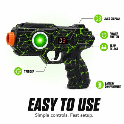 Night Blast TM  Laser Tag Set