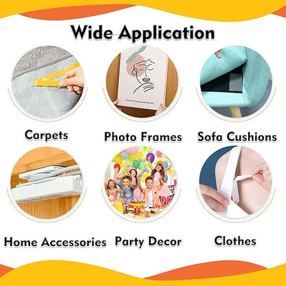 Solvewise ™D ouble Sided Fabric Tape 40mmx10m.