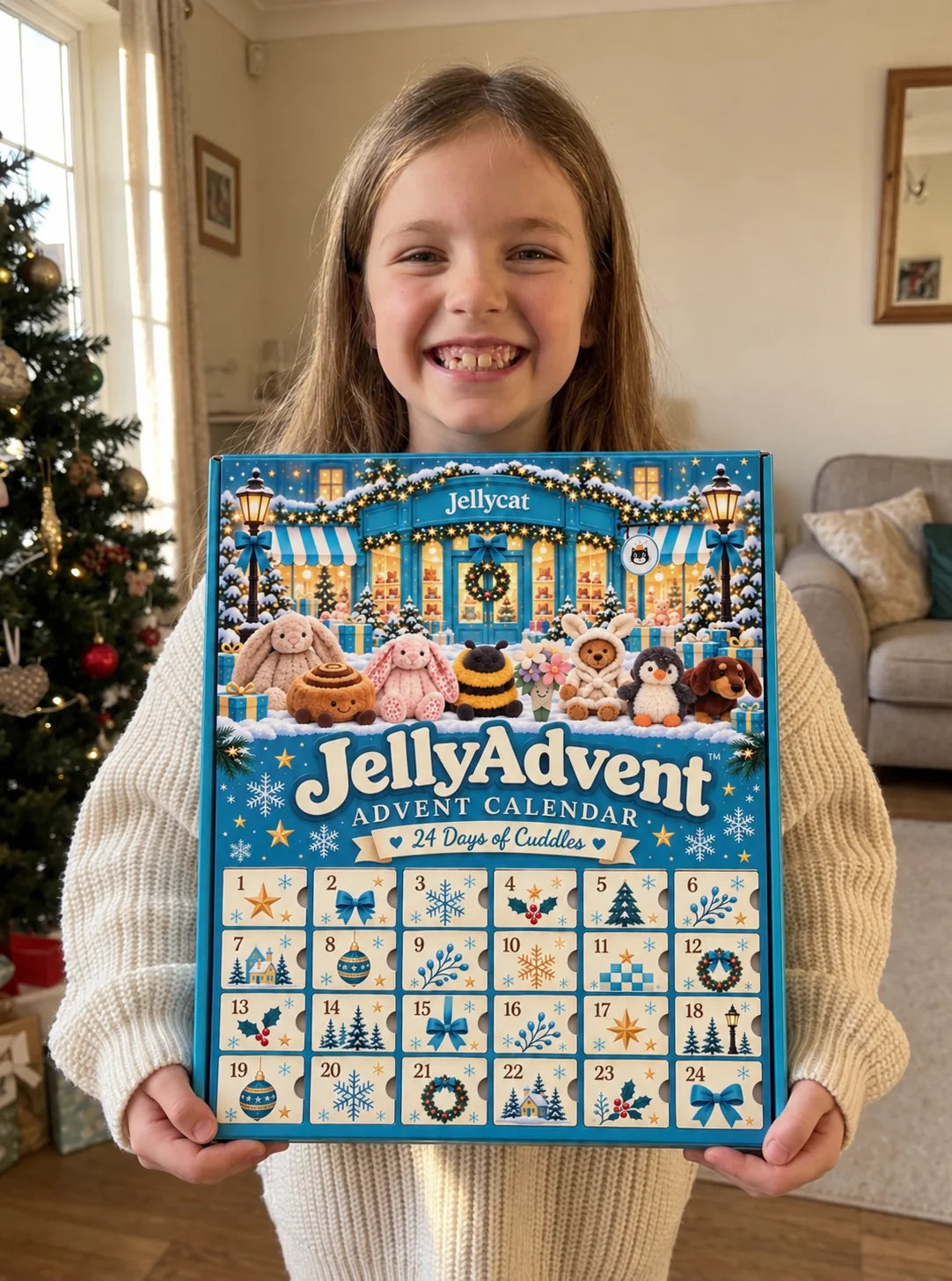 Fastgad™ 24- Day Plush Advent Calendar