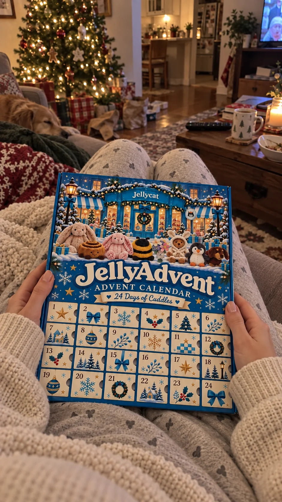 Fastgad™ 24- Day Plush Advent Calendar