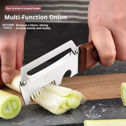 2-in-1 Serrated Peeling Knife Premium Vegetable Peeler