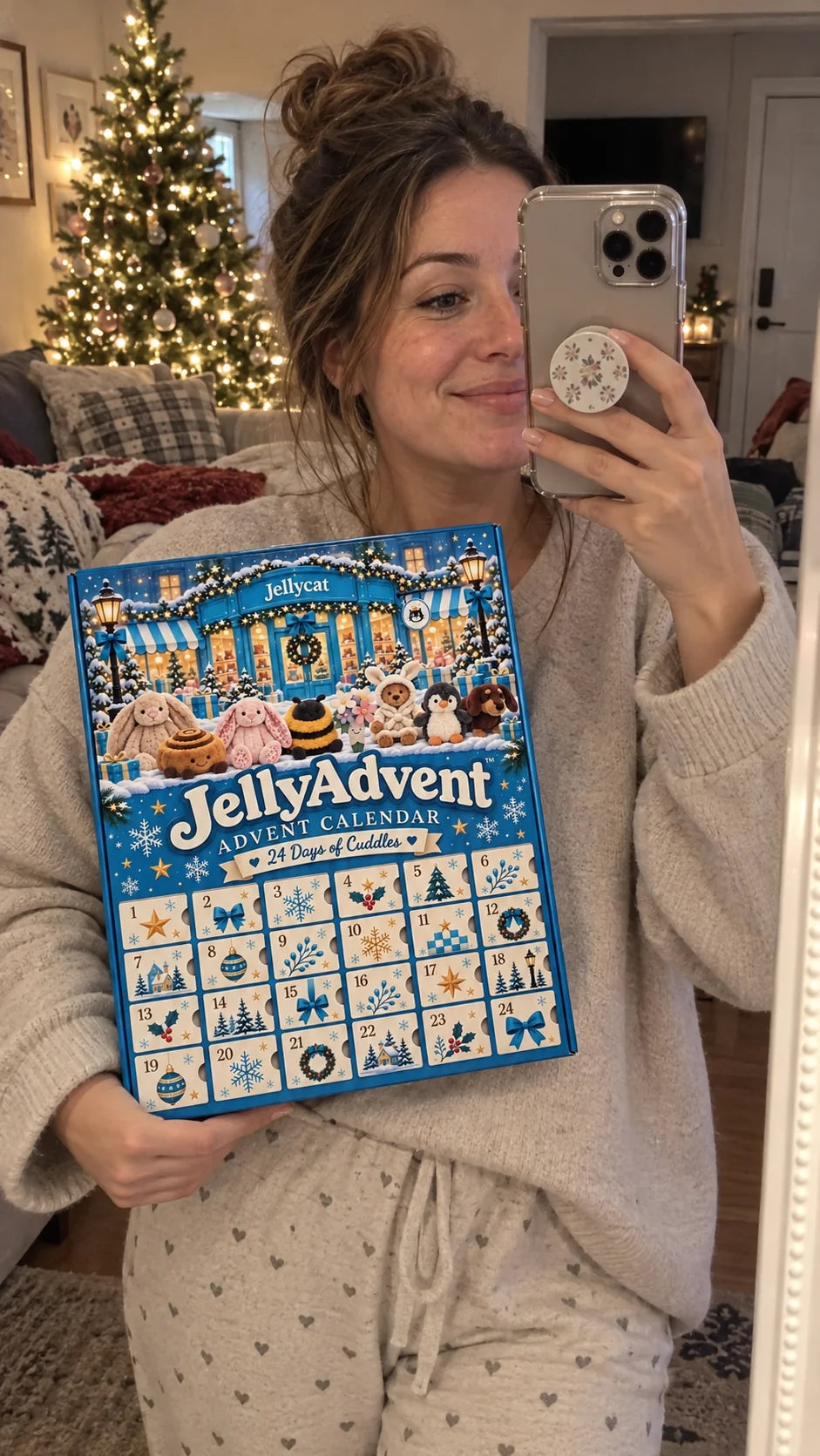 Fastgad™ 24- Day Plush Advent Calendar