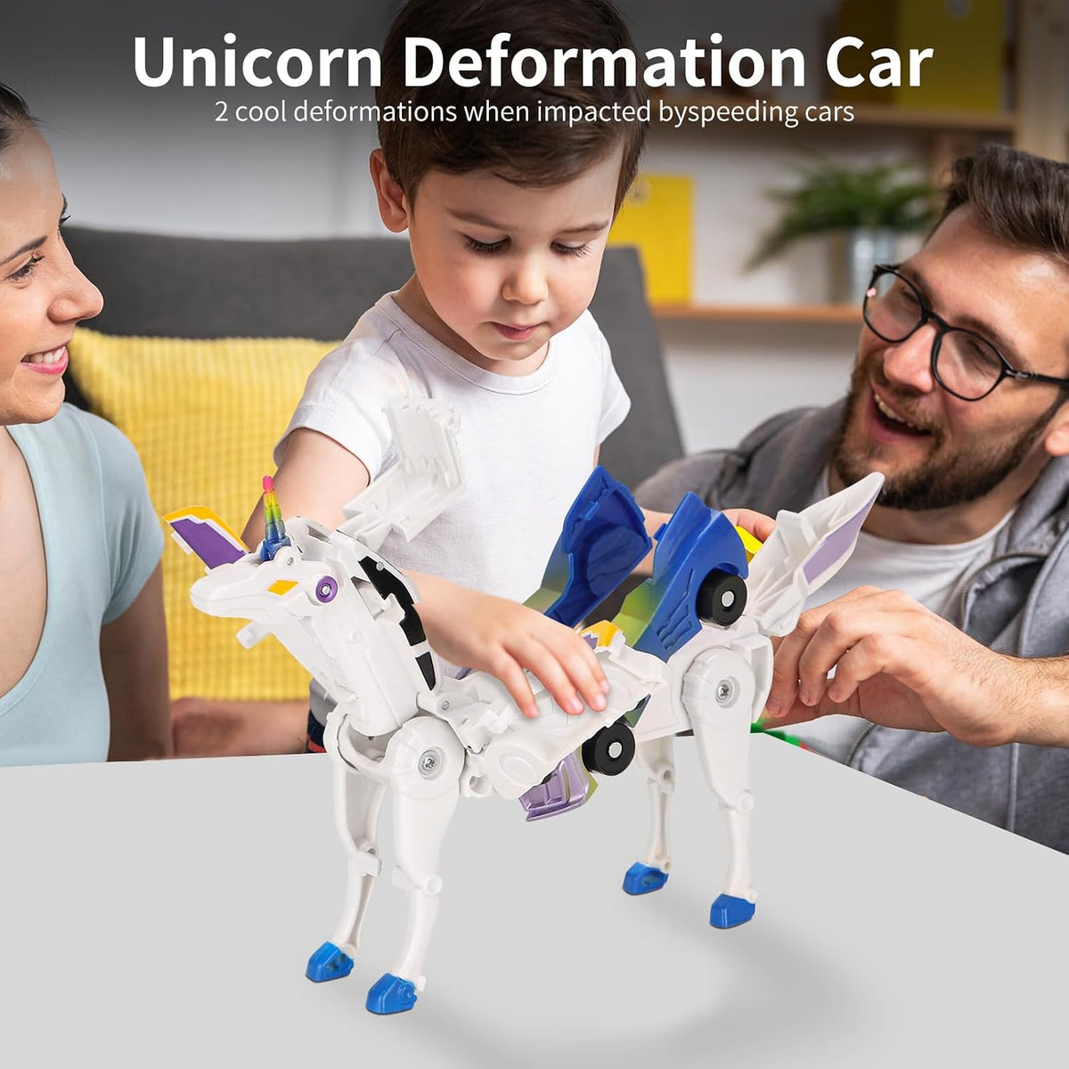 Car Toy transformable Unicorn
