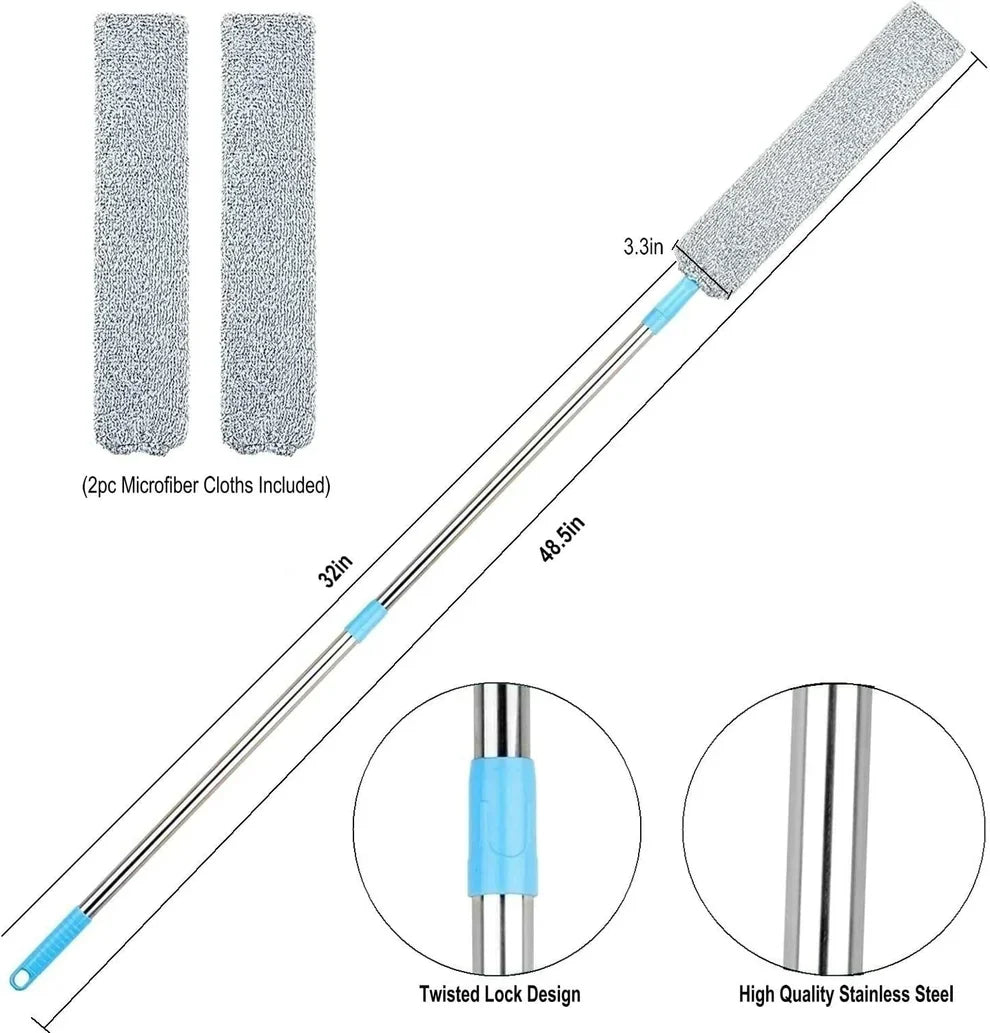 Microfiber Duster Dust Brush with Extension Pole